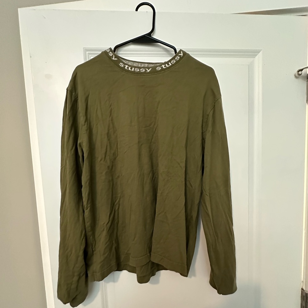 Stussy Owen Long Sleeve Crew-Neck Tee